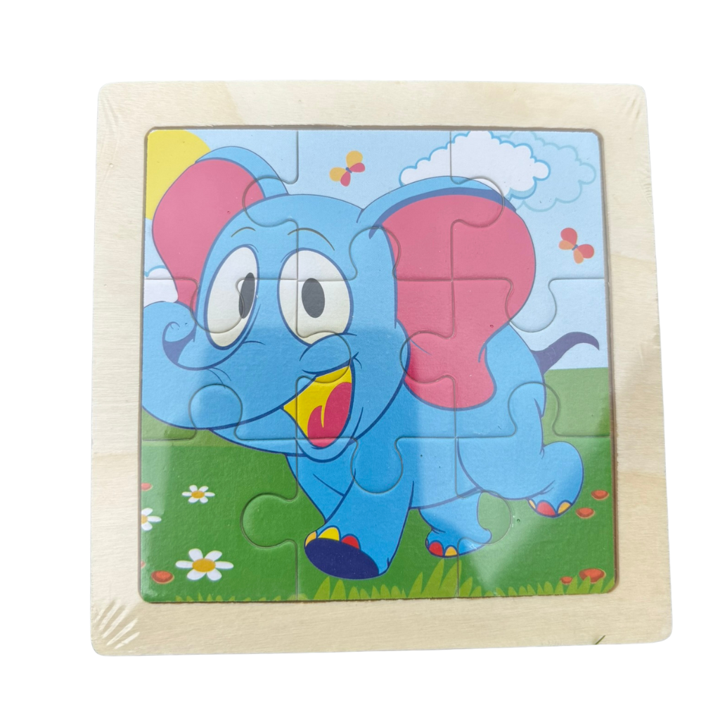 Rompecabezas de Madera Infantil Didáctico – 9 Piezas