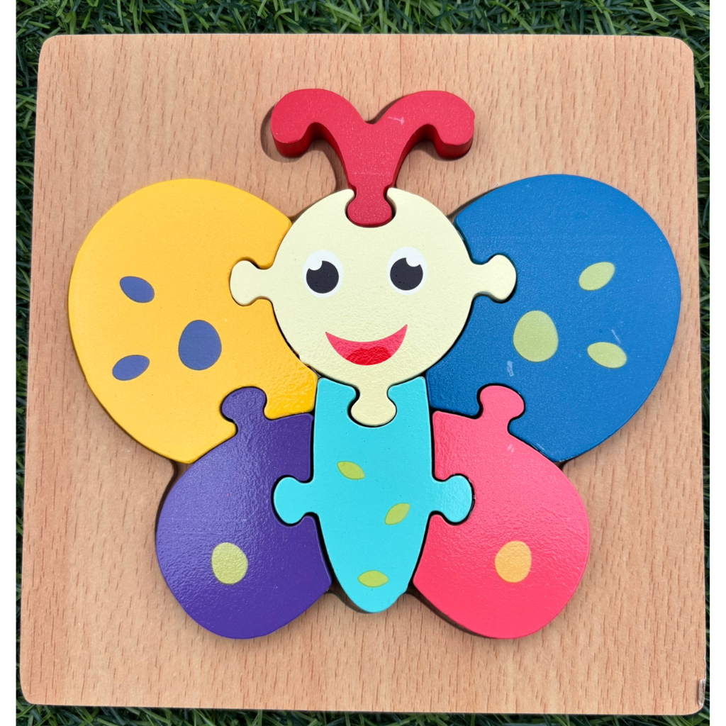 Rompecabezas 3D de Madera Infantil – Animales Didácticos