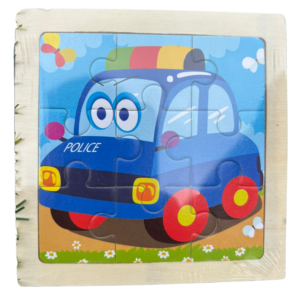 Rompecabezas de Madera Infantil Didáctico – 9 Piezas