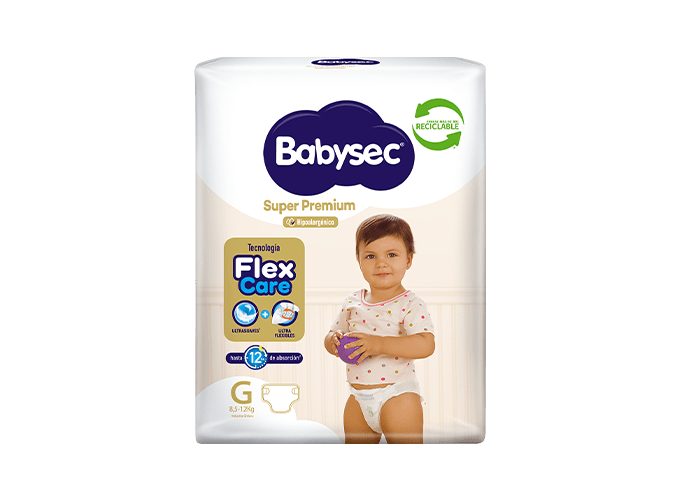 Pañales Babysec Super Premium 100 Unidades