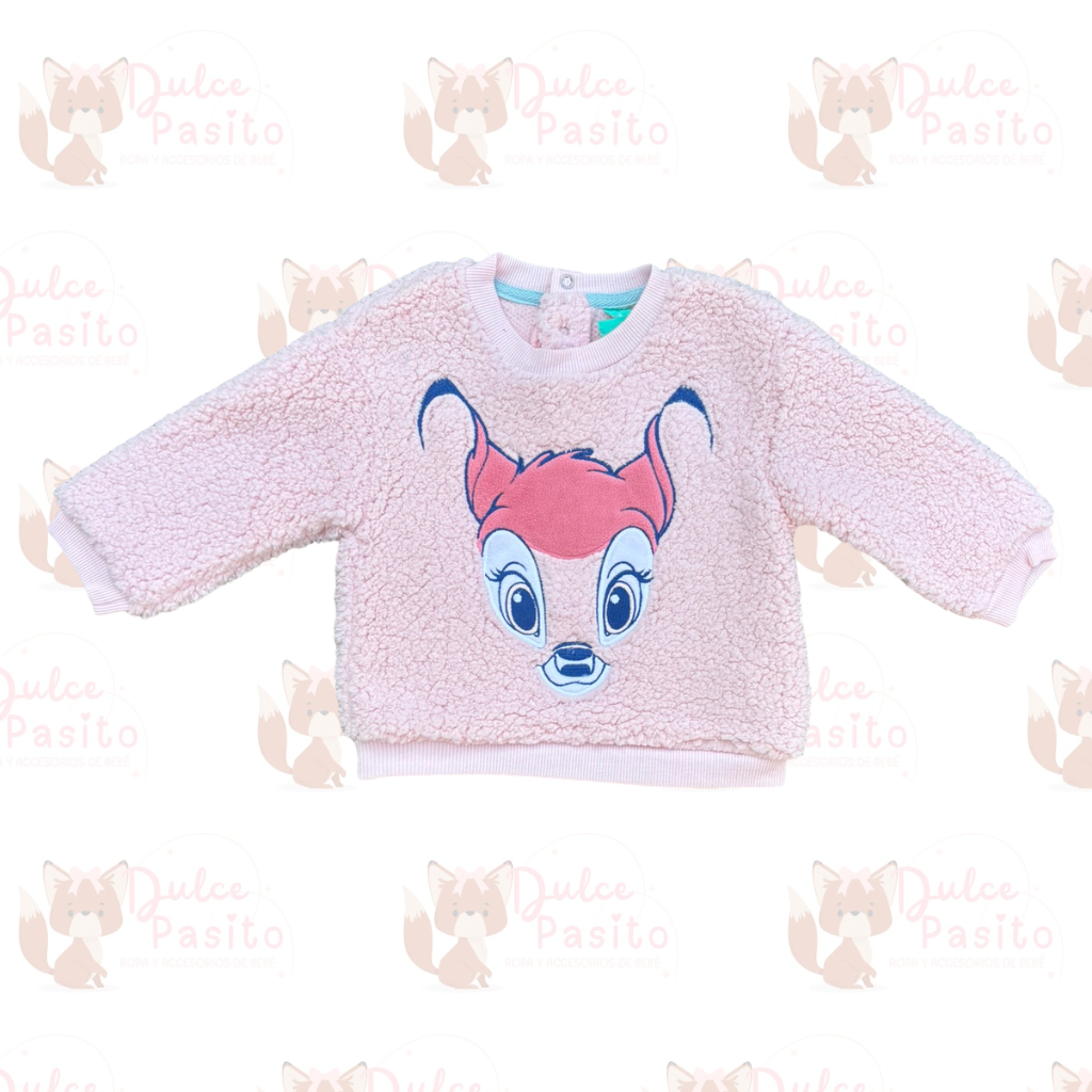 🌸 Conjunto Invierno Bambi y Conejito – Disney Original 🌸