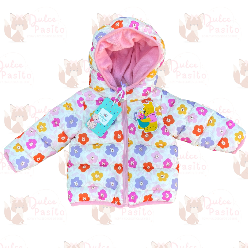 🌼 Chaqueta Acolchada Winnie the Pooh – Disney Original 🐻🍯