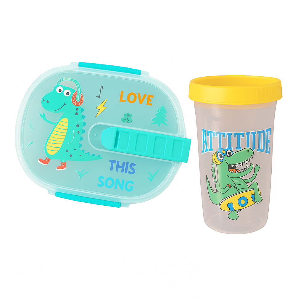 Lonchera con vaso - Buddy Set – Edición Aventuras