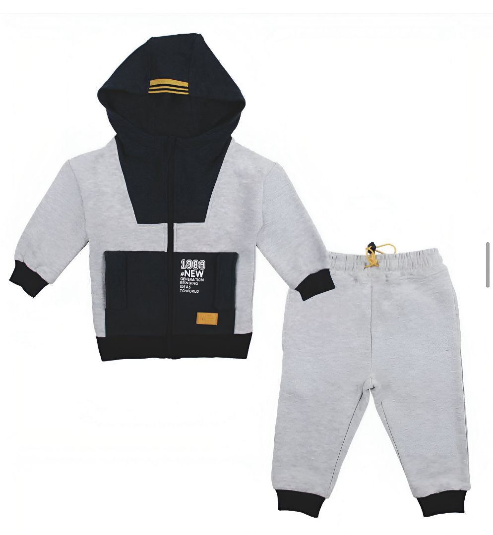Conjunto “Urban Cool” 2 Piezas – Jogger + Polerón con Capucha 100% Algodón