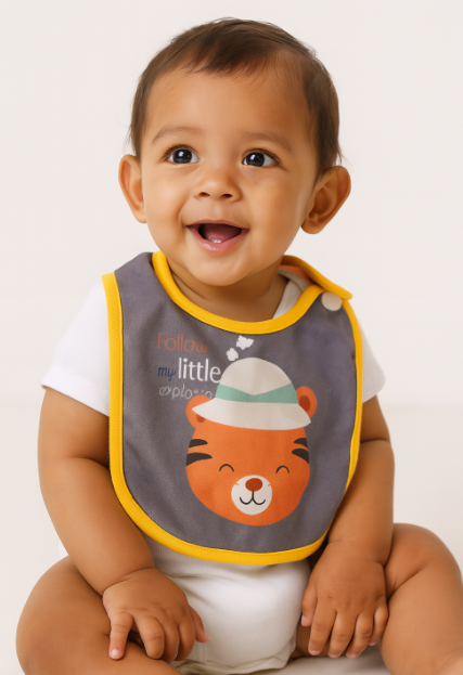 Babero Absorbente para Bebé – Diseños Divertidos