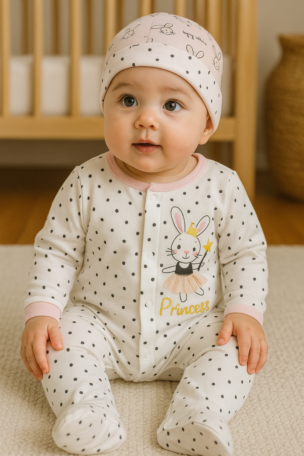 Set “Little Princess” 4 Piezas – Conejita Encantada