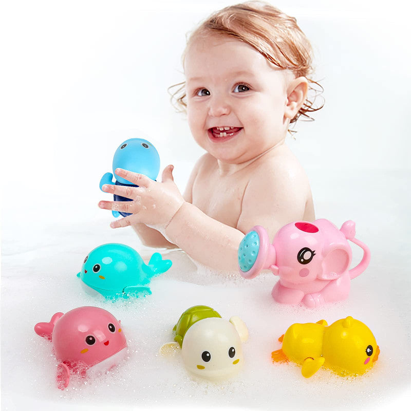 Set Juguetes para Baño – 8 Modelos Divertidos Acuáticos