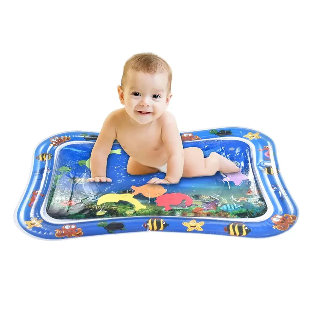 Alfombra de Agua Inflable para Bebé – Estimulación Sensorial y Motora