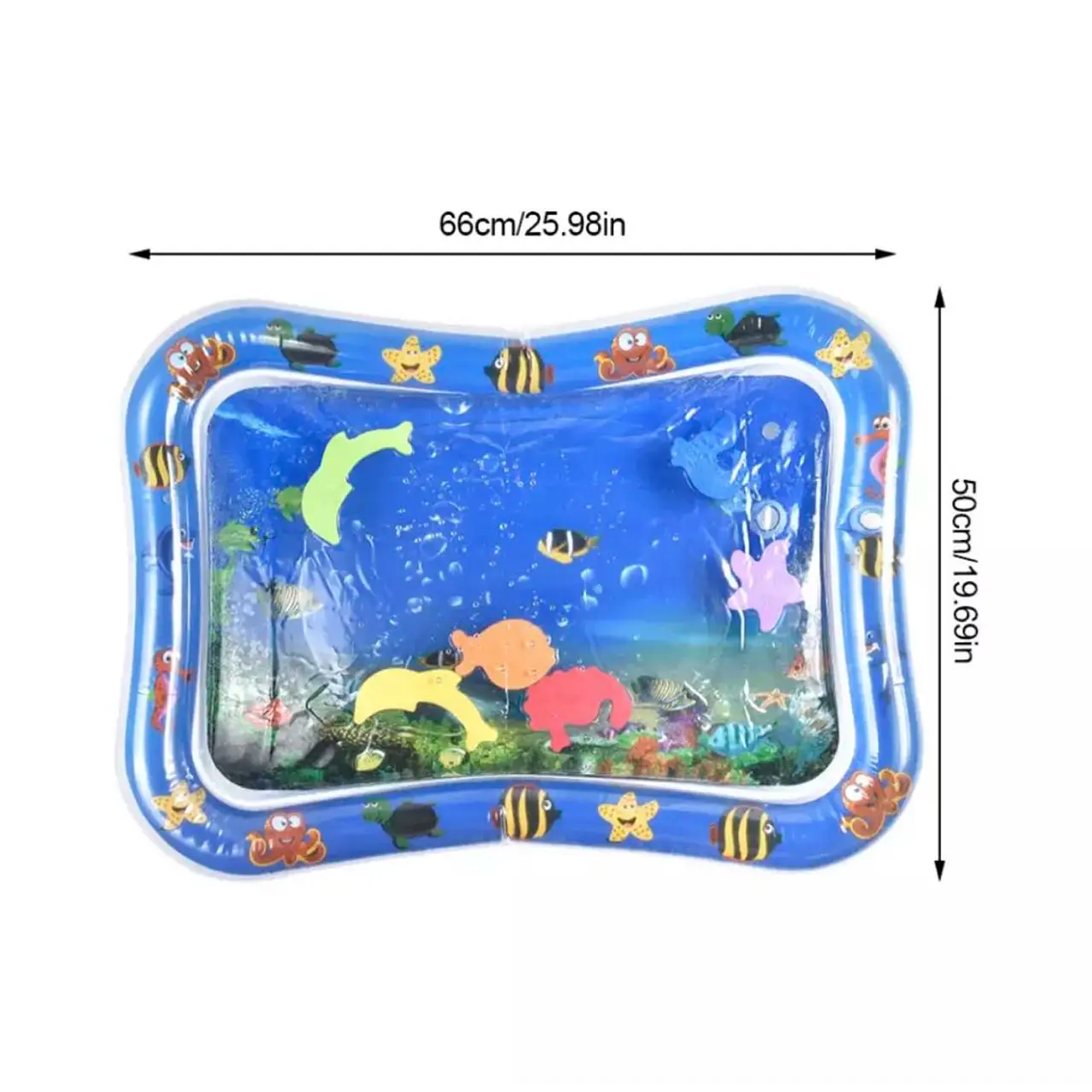 Alfombra de Agua Inflable para Bebé – Estimulación Sensorial y Motora