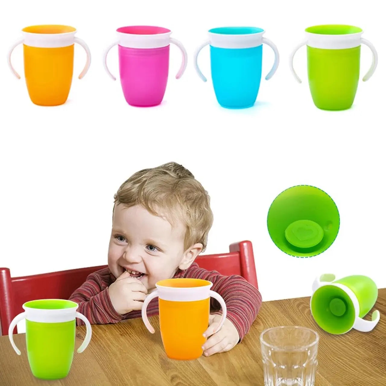 Vaso Antiderrame 360° para Bebés