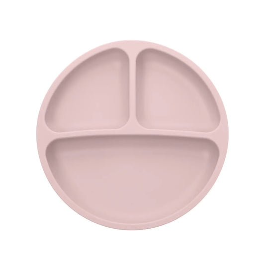Plato de Silicona Antideslizante con Divisiones