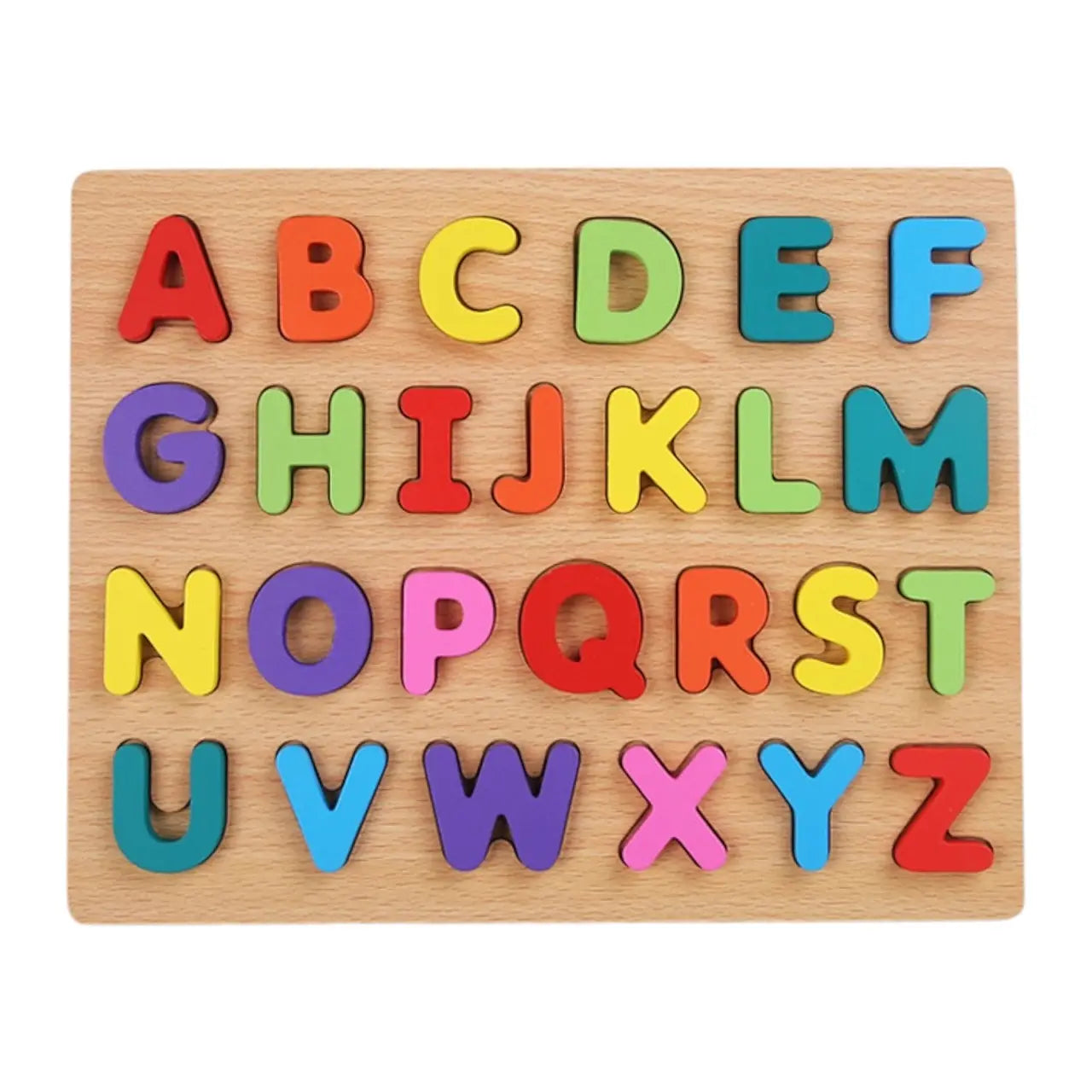 ✨ Abecedario Montessori de Madera