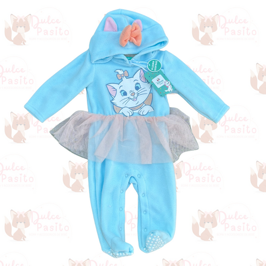 💙 Pijama Entero Marie – Los Aristogatos – Disney Original🐾✨