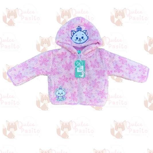 💗 Chaqueta de Peluche Marie – Los Aristogatos – Disney Original 🐾✨