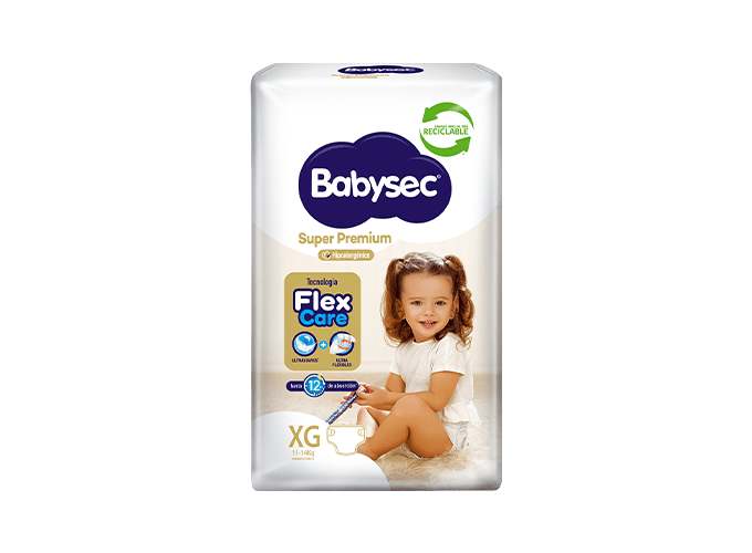 Pañales Babysec Super Premium 100 Unidades