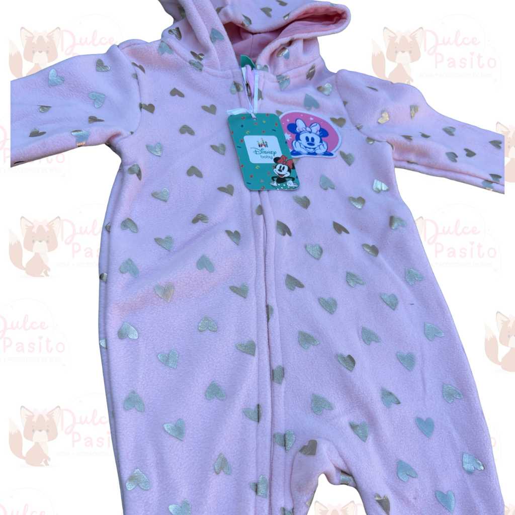💗 Pijama Entero Minnie Mouse – Disney Original 🎀✨