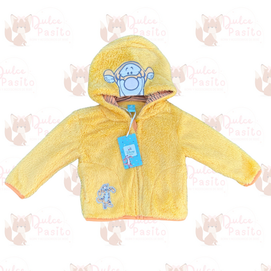 🧡 Chaqueta de Peluche Tigger – Winnie the Pooh – Disney Baby 🐯✨