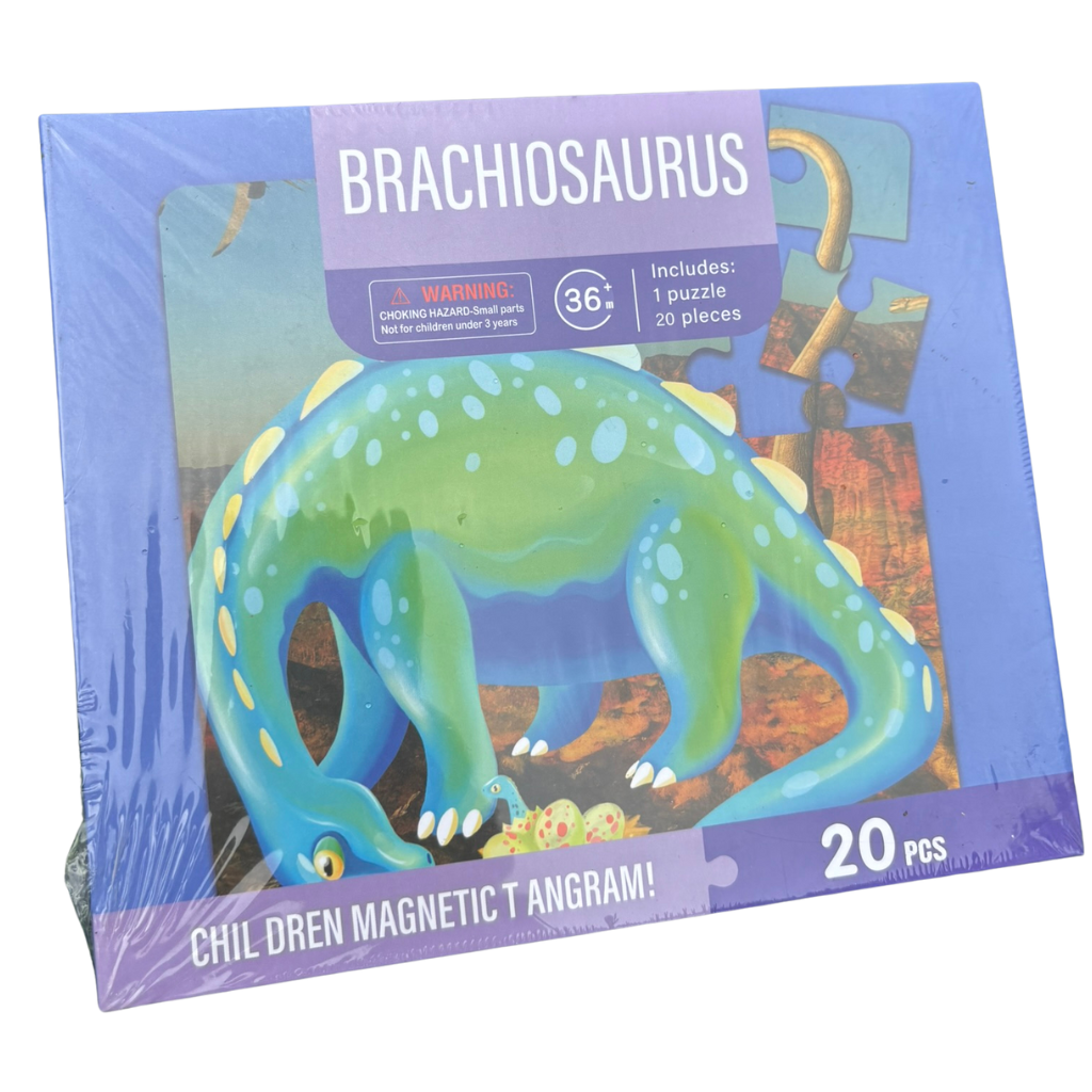 Libro Puzzle Magnético de Dinosaurios 🦕🧩