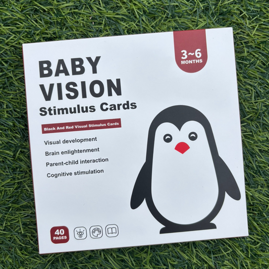 Tarjetas de estimulación visual 3 a 6 meses