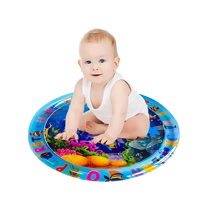 Alfombra de Agua Inflable para Bebé – Estimulación Sensorial y Motora