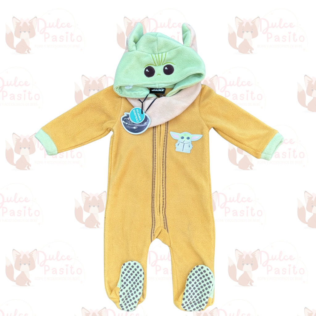 💚 Pijama Entero Baby Yoda – Star Wars 🌌
