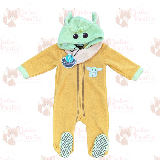 💚 Pijama Entero Baby Yoda – Star Wars 🌌