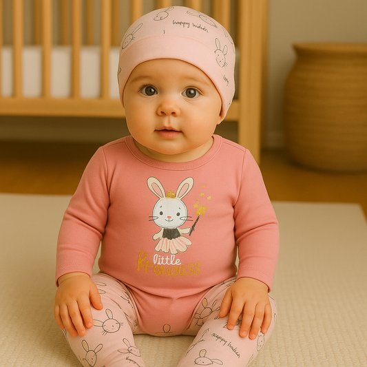 Set “Little Princess” 4 Piezas – Conejita Encantada