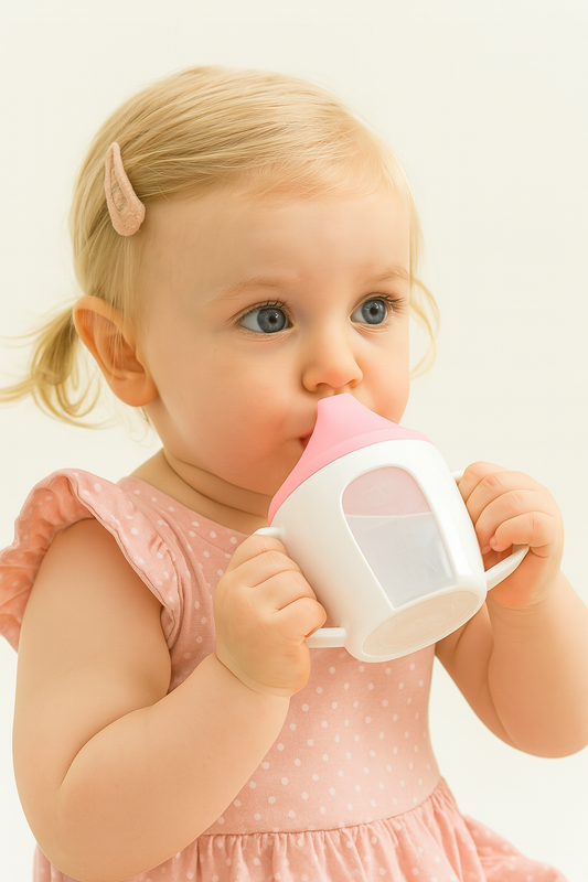 Vaso Entrenador Antiderrame con Doble Asa – 150 ml