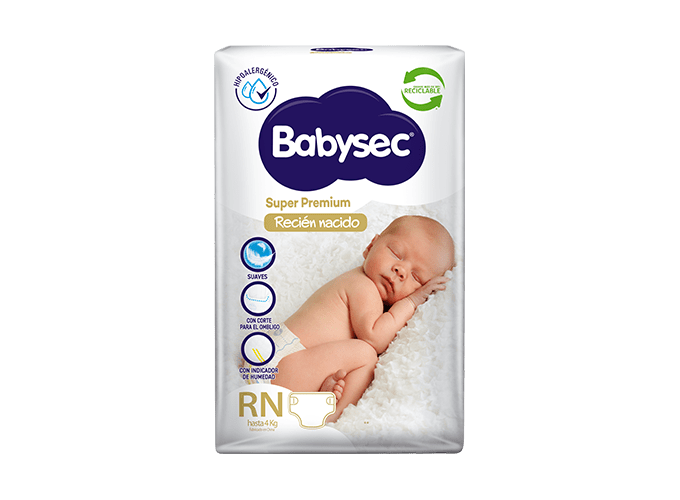 Pañales Babysec Super Premium 100 Unidades
