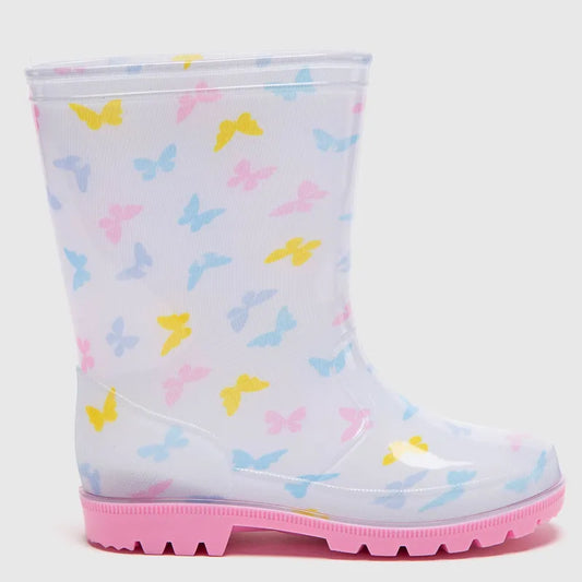 Botas de Agua Infantiles "Mariposas en el Charco" 🦋💧